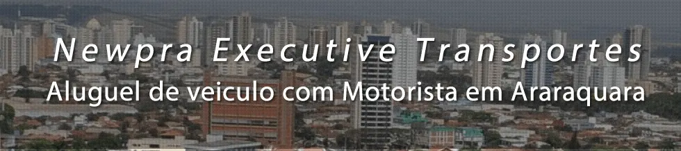 Aluguel de Veiculo com Motorista para Transporte Executivo em Araraquara